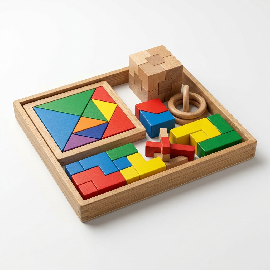 Kids Puzzle & Brain Teaser Set - Image 3
