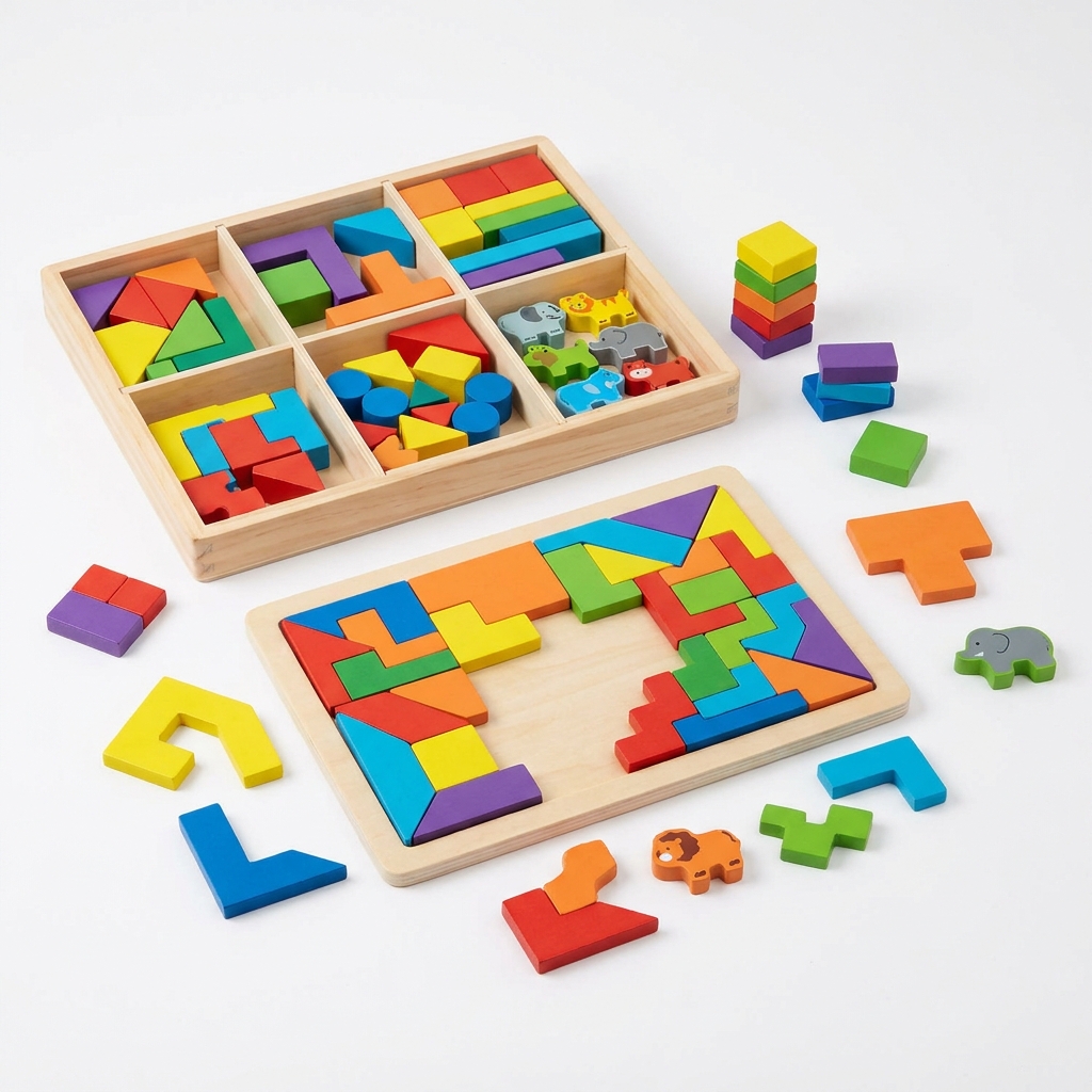 Kids Puzzle & Brain Teaser Set - Image 2